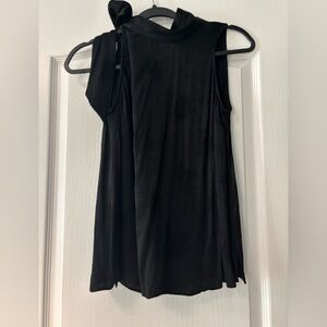 Anthropologie Black Sleeveless Blouse